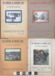  - De oorlog in januari / februari / maart / april 1918. Met illustraties en schetskaartjes. (4afl)