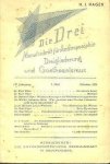  - Die Drei. Monatsschrift für Anthroposophie, Dreigliederung und Goetheanismus. IV Jahrgang, 7. Heft, Oktober 1924