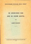 Albert Delahaye - Gemeenschappelijk Archivariaat "Nassau - Brabant" De Archieven van Oud en Nieuw Gastel