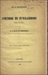 VAN HAESENDONCK, M. - DE LA SUPPRESSION DU CIMETIERE DE ST-WILLEBRORD (LEZ-ANVERS). VAN HAESENDONCK, M. - DE LA SUPPRESSION DU CIMETIERE DE ST-WILLEBRORD (LEZ-ANVERS).