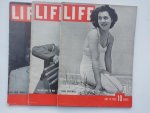 Redactie - Life Magazine 1939 ( Sept, may,july - Britain goes to war , Girl Guide , Diana Barrymore )