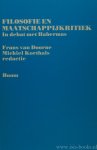 HABERMAS, J., DOORNE, F. VAN, KORTHALS, M., (RED.) - Filosofie en maatschappijkritiek. In debat met Habermas.