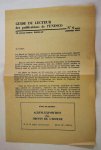 Organisation des Nations unies pour L'Education - UNESCO PUBLICATIONS Catalogue 1950