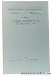 Delhaye, J. P. - La presse politique d'Ath des origines a 1914.