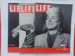 Redactie - Life magzine - Mei, September, December  1939  ( Girl Guide , britain goes to war , Betty Grable )