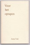 Vali, Anna - Voor het oprapen. Gedichten