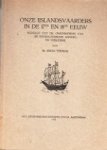 Thomas, M. Simon - Onze IJslandsvaarders in de 17de en 18de eeuw