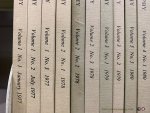 Regine Eckardt, Dilip Ninan, etc. (eds.). - Linguistics and Philosophy. [ A journal of natural language syntax, semantics, logic, pragmatics and processing ] No. 1, 1977 till no. 83, 1995 [ complete run till 1995, 18 volumes in 83 fascicules ].