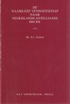 Joubert, E.L. - De naamloze vennootschap naar Nederlands-Antilliaans recht