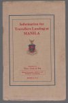 Thomas Cook (Firm) - Information for travellers landing at Manila.