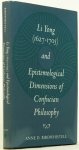 LI YONG, BIRDWHISTELL, A.D. - Li Yong (1627-1705) and epistemological dimensions of Confucian philosophy.