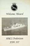 Canadian Navy - Welcome Aboard HMCS Fredericton FFH 337 Canadian Navy
