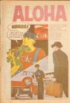Diverse auteurs - Aloha 1973 nr. 20, 27 januari tot 10 februari, Dutch underground magazine met o.a./with a.o. JOHNNY JORDAAN (GEINTERVIEUWD WALLY TAX 4 p.), GRAM PARSONS (RECENSIE LP GP 2 p.), zeer goede staat