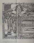 Cachet, Lion. - Facsimile van bijlage uit Wendingen van 1919. Cachet, Lion. - Facsimile van bijlage uit Wendingen van 1919.