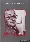 Diverse auteurs - Bzzlletin: literair magazine nr. 145: Alfred Kossmann