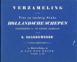 G. Groenewegen - Verzameling van Vier en tachtig Stuks Hollandsche Schepen