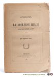 Juste, Theodore. - Conspiration de la Noblesse Belge contre l'Espagne. Etude historique.