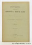 (Collectif) (Ministère des Affaires Etrangères) - Documents relatifs à la répression de la traité des esclaves, publiés en exécution des Articles LXXXI et suivants de l'Acte Général de Bruxelles, 1906.