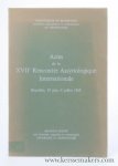 Finet, André. - Actes de la XVIIe Rencontre Assyriologique Internationale. Université Libre de Bruxelles, 30 juin - 4 juillet 1969.