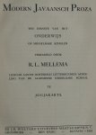 MELLEMA, R.L. - Modern Javaansch Proza ten dienste van het Onderwijs op Middelbare scholen.
