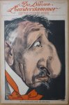Sluiter, Willy - Originele litho "Troelstra" als bijvoegsel van De Nieuwe Amsterdammer N° 154.  8 december 1917