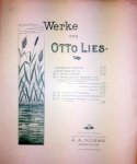 Lies, Otto: - Werke. 2 Liebeswalzer Nr. 1-2