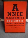 Schmidt, Annie M.G. - Uilebril / druk 1 Gedichten in Grote letters