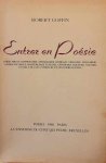 GOFFIN Robert - Entrer en  Poésie. Pour mieux comprendre Appollinaire, Rimbaud, Verlaine, Mallarme, Valery, Bataille, Maeterlinck, Claudel, Cendrars, Cocteau, Eluard, Ganzo, Follain, Fombreure et les surréalistes.