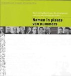 Diversen - Namen in plaats van nummers