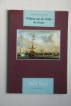 M. Russell - Het IJ voor Amsterdam met de Gouden Leeuw  Willem Van de Velde de Jonge