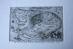 Guicciardini, Lodovico (1521-1589) - [Original etching/ets, ca 1613] BRIEL (Brielle), published ca 1613.