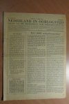 Rijksinstituut voor Oorlogsdocumentatie - Nederland in Oorlogstijd. Orgaan van het Rijksinstituut voor Oorlogsdocumentatie. 1e jaargang nr 1. Vrijdag 12 april 1946