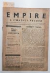 Palm & Pine (Hrsg.): - Empire. A monthly record, Vol. 2., Nr. 6, June, 1939