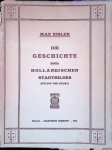 Eisler, Max - Die Geschichte eines hollandischen Stadtbildes (Kultur und Kunst)