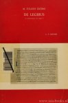 CICERO, MARCUS TULLIUS, KENTER, L.P. - De legibus. A commentary on book I.