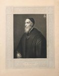 After Titiaan / Tiziano Vecellio (1485/89-1576). - [Lithography, lithografie 1842] Le Titien. Zelfportret van Titiaan, Self portrait of Titian, 1 p.