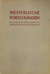 Rieger, E. - Mitteilungen des Provinzialinstituts für westfälische Landes und Volkskunde. - Band 4