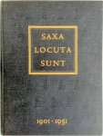 M. Valentijn - Saxa locuta sunt, 1901-1951
