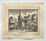 Abraham Zeeman (1695/96-1754) - Antique print, city view 1730 | Suiderwouw (Zuiderwoude), published 1730, 1 p.