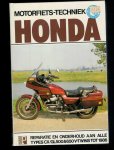 Churchill, J. - motorfiets-techniek HONDA reparatie en onderhoud aan alle types CX/GL500&650V-twins tot 1986