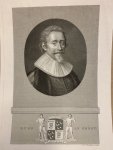  - Hugo de Groot, portrait of Hugo Grotius, engraving by J.F.C. Reckleben.