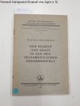 Grundmann, Walter: - Der Begriff der Kraft in der neutestamentlichen Gedankenwelt: Grundmann, Walter: - Der Begriff der Kraft in der neutestamentlichen Gedankenwelt: