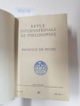 Servais, Simone (Rédaction): - Revue internationale de Philosophie. Revue trimestrielle, Band 24 :