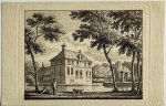 J. Bulthuis, K.F. Bendorp - Antieke prent Friesland: 't Huis te Swichem.