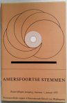 Bleeker C J,  Balk-Smit Duyzenkunst F, e.a. - Amersfoortse Stemmen waarin opgenomen mens en kosmos Tweemaandelijks orgaan van de Internationale School voor Wijsbegeerte 56e jaargang num 1 1975