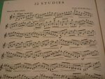 Mueller; Ivan - 22 Studies for Clarinet - Book I; edited by Eric Simon