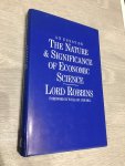 William J. Baumol, lord Robins - An essay on the nature & significance of economic Sience William J. Baumol, lord Robins - An essay on the nature & significance of economic Sience
