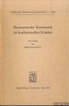Kaegi, Werner - Humanistische Kontinuität im konfessionellen Zeitalter *SIGNED*