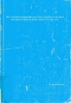 Soetendorp, Robert. - Het Nederlandse beleid ten aanzien van het Arabisch-Israëlisch conflict, 1947-1977.