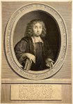 Jan van Munnickhuysen (c. 1655-1701), after Zacharias Blijhooft (ca. 1630-1682) - [Antique print, engraving] Portrait of professor and theologian Wilhelmus Momma, published 1677-1721, 1 p.